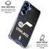 NBA Utah Jazz Black Animal Print Galaxy S25 Plus Clear Case