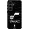 NBA Utah Jazz Black Animal Print Galaxy S26 Plus Impact Case