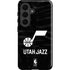NBA Utah Jazz Black Animal Print Galaxy S26 Plus Impact Case