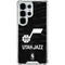 NBA Utah Jazz Black Animal Print Galaxy S26 Ultra Clear Case