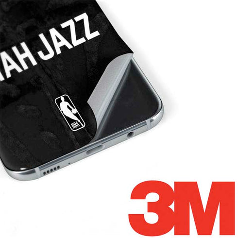 NBA Utah Jazz Black Animal Print Galaxy S8 Plus Skin