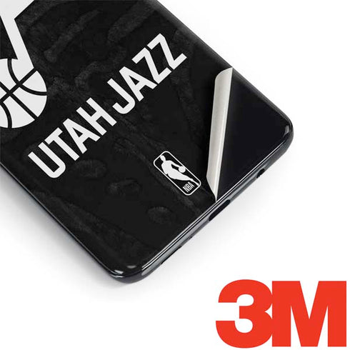 NBA Utah Jazz Black Animal Print Galaxy S9 Skin