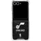 NBA Utah Jazz Black Animal Print Galaxy Z Flip7 Clear Case