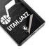 NBA Utah Jazz Black Animal Print Galaxy Z Fold2 5G Skin