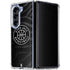 NBA Utah Jazz Black Animal Print Galaxy Z Fold5 5G Clear Case