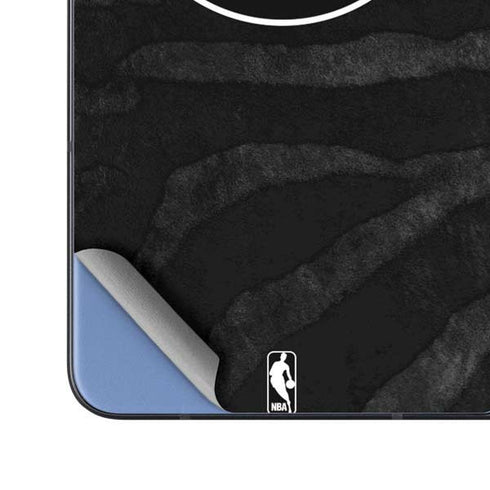 NBA Utah Jazz Black Animal Print Galaxy Z Fold5 5G Skin