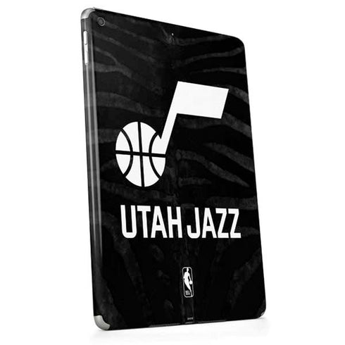 NBA Utah Jazz Black Animal Print Apple iPad Skin