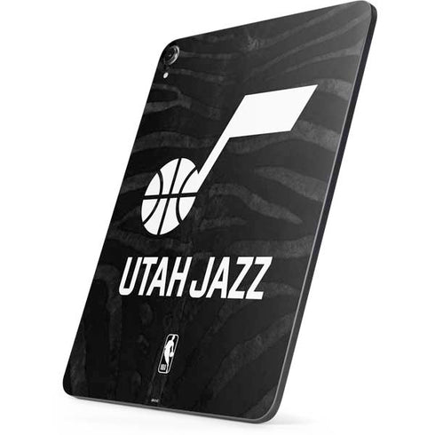 NBA Utah Jazz Black Animal Print Apple iPad Pro Skin