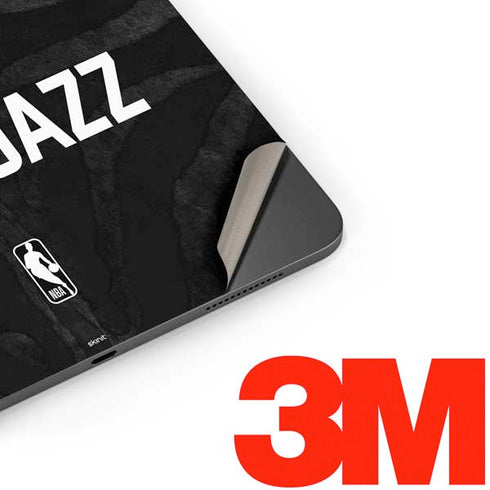 NBA Utah Jazz Black Animal Print Apple iPad Pro Skin