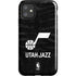 NBA Utah Jazz Black Animal Print iPhone 11 Impact Case
