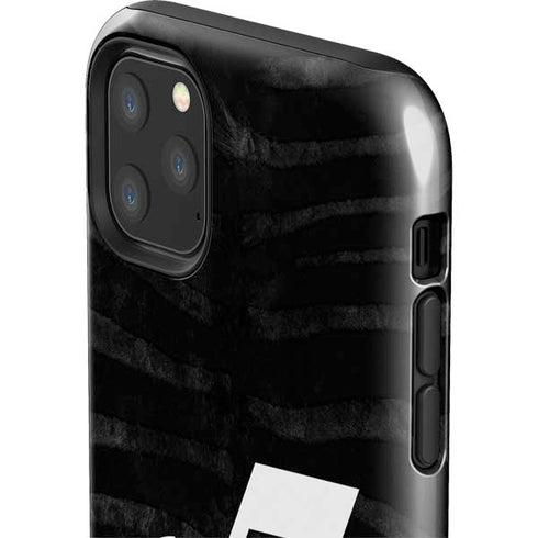 NBA Utah Jazz Black Animal Print iPhone 11 Pro Max Impact Case