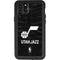 NBA Utah Jazz Black Animal Print iPhone 11 Pro Max Waterproof Case