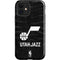 NBA Utah Jazz Black Animal Print iPhone 12 Impact Case
