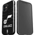 NBA Utah Jazz Black Animal Print iPhone 12 Impact Case
