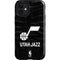 NBA Utah Jazz Black Animal Print iPhone 12 Mini Impact Case