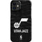 NBA Utah Jazz Black Animal Print iPhone 12 Mini Lite Case