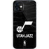 NBA Utah Jazz Black Animal Print iPhone 12 Mini Skin