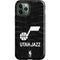 NBA Utah Jazz Black Animal Print iPhone 12 Pro Max Impact Case