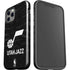 NBA Utah Jazz Black Animal Print iPhone 12 Pro Max Impact Case
