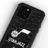NBA Utah Jazz Black Animal Print iPhone 12 Pro Waterproof Case