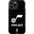NBA Utah Jazz Black Animal Print iPhone 13 Pro Max Impact Case