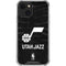 NBA Utah Jazz Black Animal Print iPhone 14 Plus Clear Case