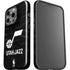 NBA Utah Jazz Black Animal Print iPhone 14 Pro Impact Case