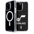NBA Utah Jazz Black Animal Print iPhone 14 Pro MagSafe Case