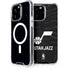 NBA Utah Jazz Black Animal Print iPhone 14 Pro Max MagSafe Case