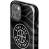 NBA Utah Jazz Black Animal Print iPhone 15 Impact Case