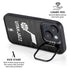 NBA Utah Jazz Black Animal Print iPhone 15 Kickstand Case