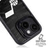 NBA Utah Jazz Black Animal Print iPhone 15 Kickstand Case