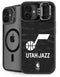 NBA Utah Jazz Black Animal Print iPhone 16 Plus Kickstand Case