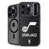 NBA Utah Jazz Black Animal Print iPhone 16 Pro Kickstand Case