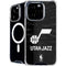 NBA Utah Jazz Black Animal Print iPhone 16 Pro MagSafe Case