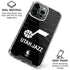 NBA Utah Jazz Black Animal Print iPhone 16 Pro Max Clear Case