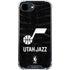 NBA Utah Jazz Black Animal Print iPhone 16e Clear Case