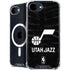 NBA Utah Jazz Black Animal Print iPhone 16e MagSafe Case