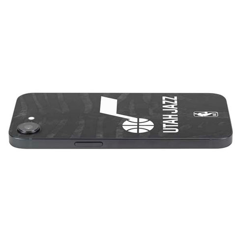 NBA Utah Jazz Black Animal Print iPhone 16e Skin