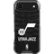NBA Utah Jazz Black Animal Print iPhone 17 Air Clear Case