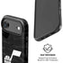 NBA Utah Jazz Black Animal Print iPhone 17 Air Magsafe Impact Case