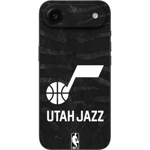NBA Utah Jazz Black Animal Print iPhone 17 Air Skin