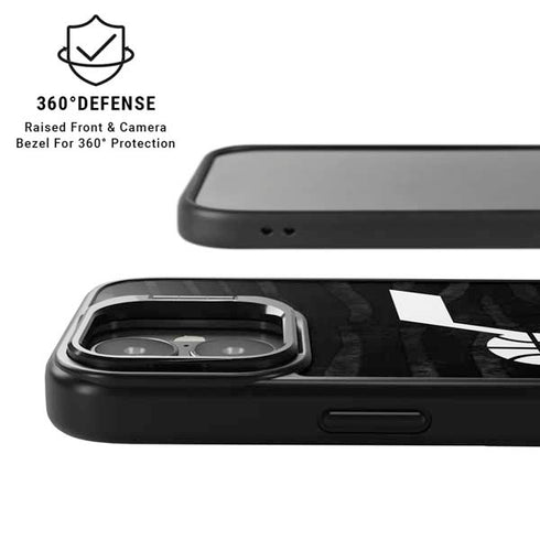 NBA Utah Jazz Black Animal Print iPhone 17 Kickstand Case