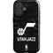 NBA Utah Jazz Black Animal Print iPhone 17 Magsafe Impact Case