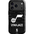 NBA Utah Jazz Black Animal Print iPhone 17 Pro Magsafe Impact Case