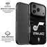 NBA Utah Jazz Black Animal Print iPhone 17 Pro Magsafe Impact Case