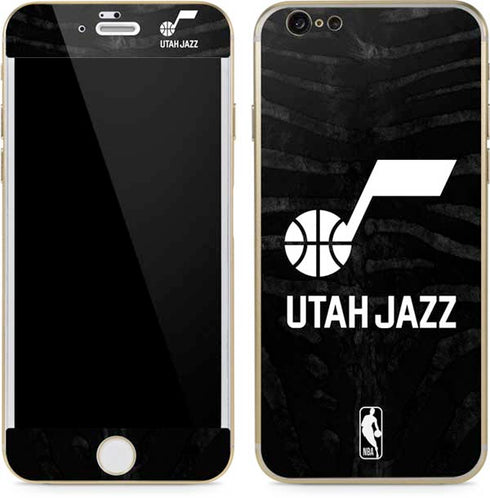 NBA Utah Jazz Black Animal Print iPhone 6/6s Skin