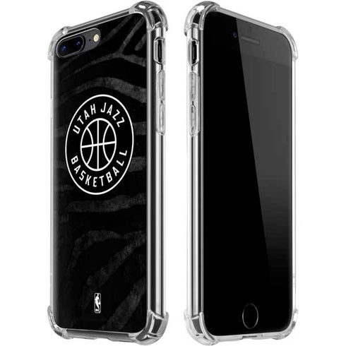 NBA Utah Jazz Black Animal Print iPhone Cases