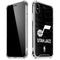 NBA Utah Jazz Black Animal Print iPhone X/XS Clear Case