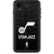 NBA Utah Jazz Black Animal Print iPhone XR Waterproof Case
